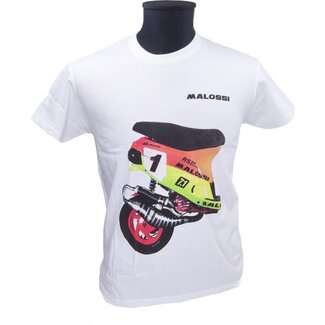 t-shirt malossi Zip XS wit 4120092.w2