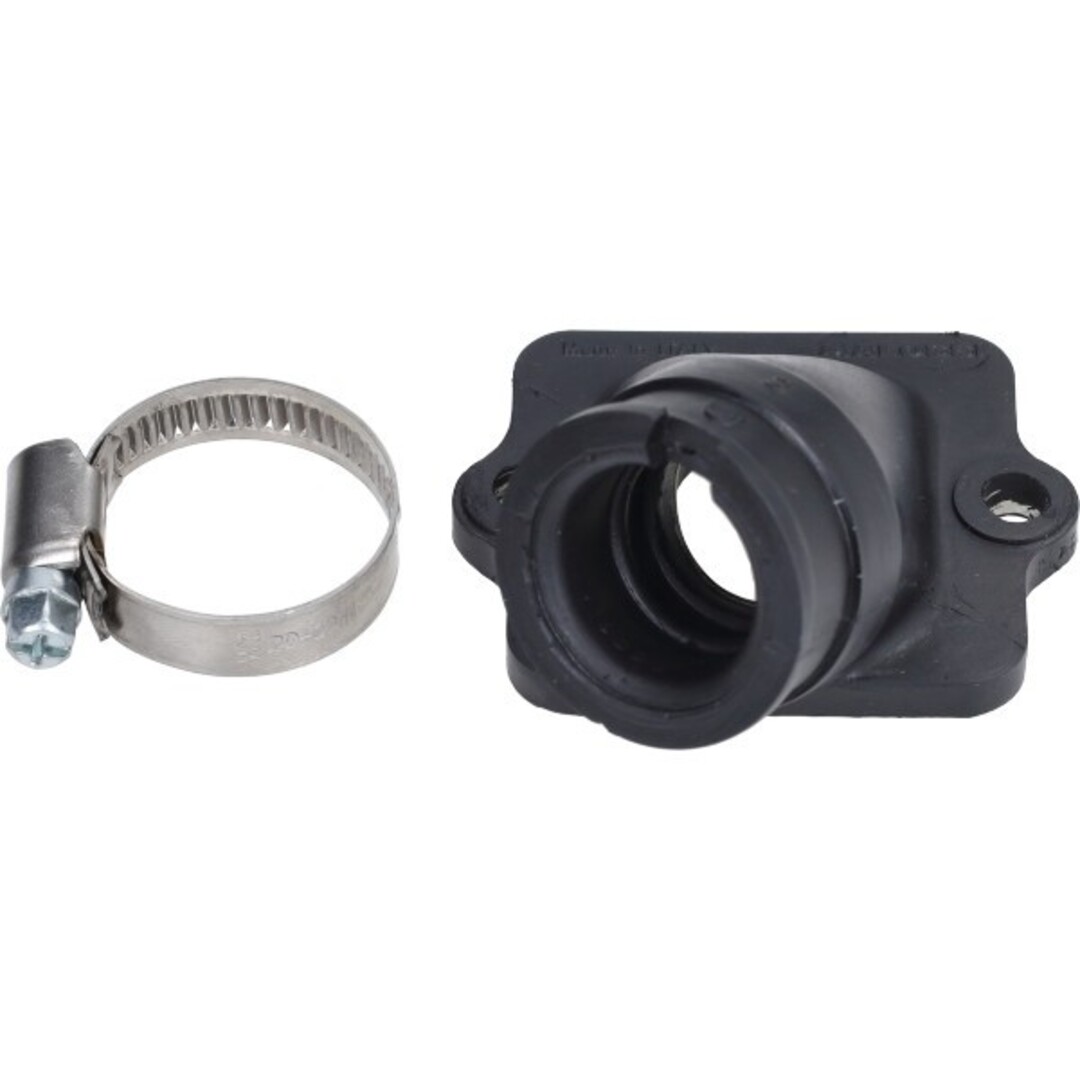 spruitstuk malossi schuin 20,5x23mm past op fly 2t, liberty 2t, primavera 2t, runner, sprint 2t, zip2t 025733b