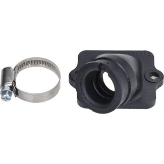 Piaggio spruitstuk malossi schuin 20,5x23mm past op fly 2t, liberty 2t, primavera 2t, runner, sprint 2t, zip2t 025733b