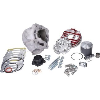 cilinder met kop malossi mhr testa rossa 100cc 52mm past op sco piaggio 2t 3118679