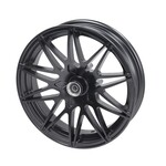 Piaggio Fast Arrow Pro wielset 11 en 12 inch zwart mat met 240mm oversized remschijf – geschikt voor Piaggio Zip 2T, 4T & Zip 2000