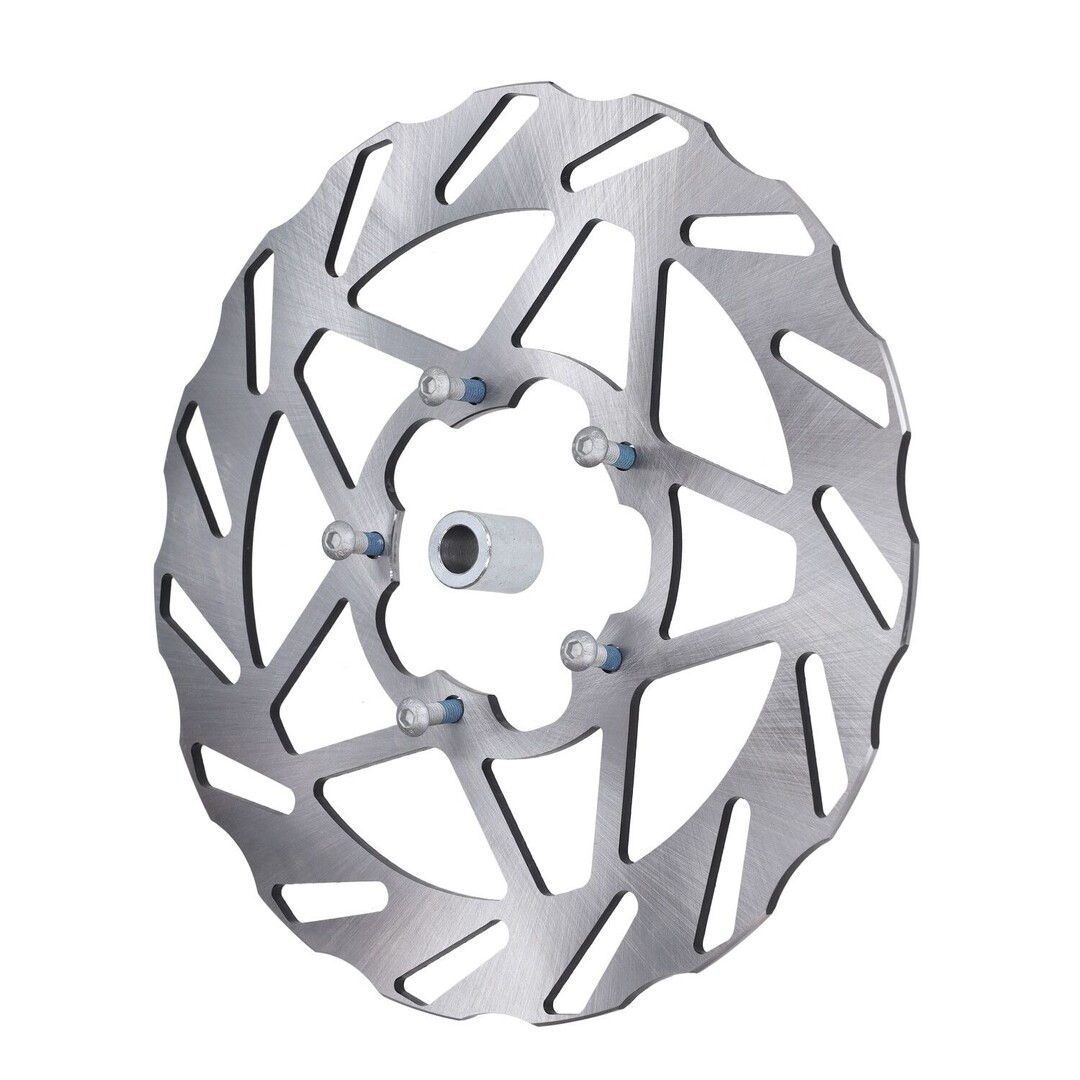 Fast-Arrow wielset Fast Arrow Pro 11+12 insch +oversize remschijfset zwart glans past op zip2000