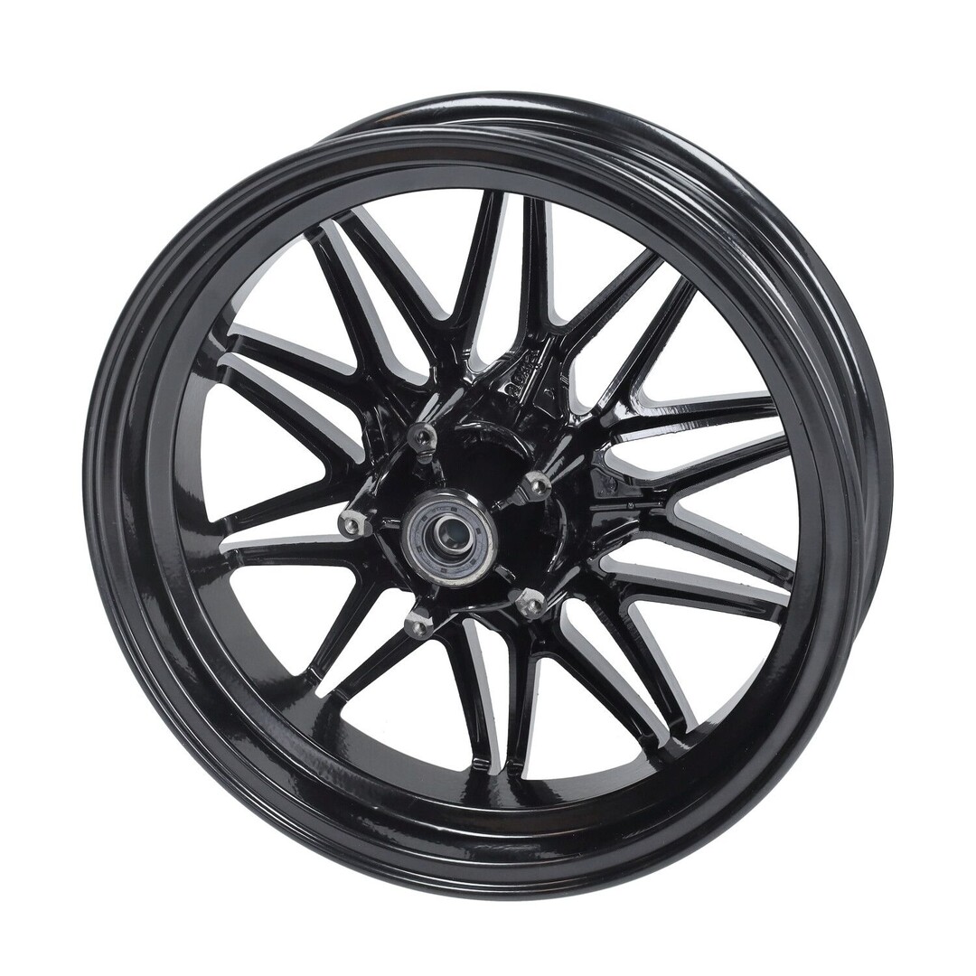 Fast-Arrow wielset Fast Arrow Pro 11+12 insch +oversize remschijfset zwart glans past op zip2000