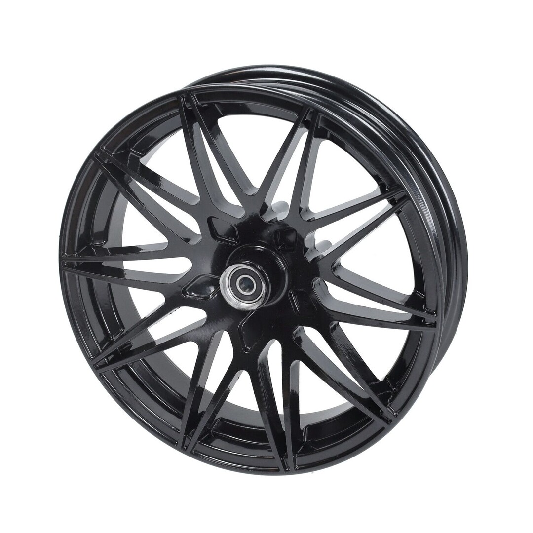 Fast-Arrow wielset Fast Arrow Pro 11+12 insch +oversize remschijfset zwart glans past op zip2000