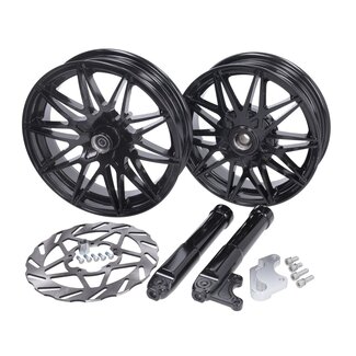 Fast-Arrow Wielset Fast Arrow Pro glans zwart Piaggio Zip 2000