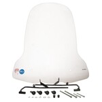 Regia hoog windscherm met bevestigingsset voor Peugeot Kisbee 4T – helder GS acril, UV-bestendig – Made in EU