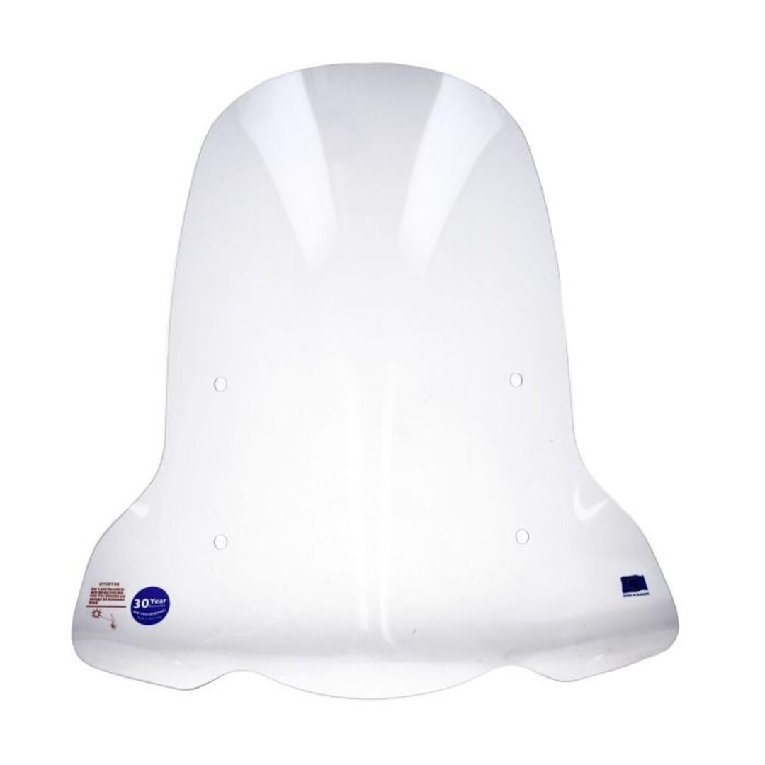 Windscherm Regia hoog model met bevestigingsset (made in EU) helder voor Ecooter E2 en GTS Enzo