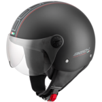 Beon BEON DESIGN jethelm mat zwart – maat XS, lichte en compacte scooterhelm