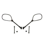 Peugeot Spiegelset DMP E-keur zwart voor Peugeot Kisbee 4T en Vivacity 4T vanaf 2008