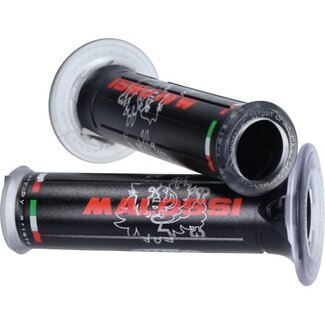 Malossi handvatset malossi open end tribal zwart 6914574.b0