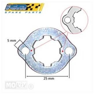 BORGPLAAT VKW DERBI SENDA-R M4 (NOK BIJ BOUT) IGM