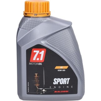 motorolie malossi 15W50 sport 4T 1L fles 7613475b