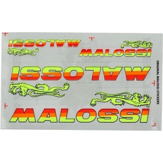 Malossi stickerset malossi fluor 4-delig 3318712