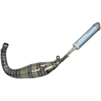 Beta uitlaat malossi mhr testa rossa 100cc 52mm grijs past op beta 50rr, dt50lc, fantic enduro, rs50, sherco factory SM, tzr, xsm 3219975