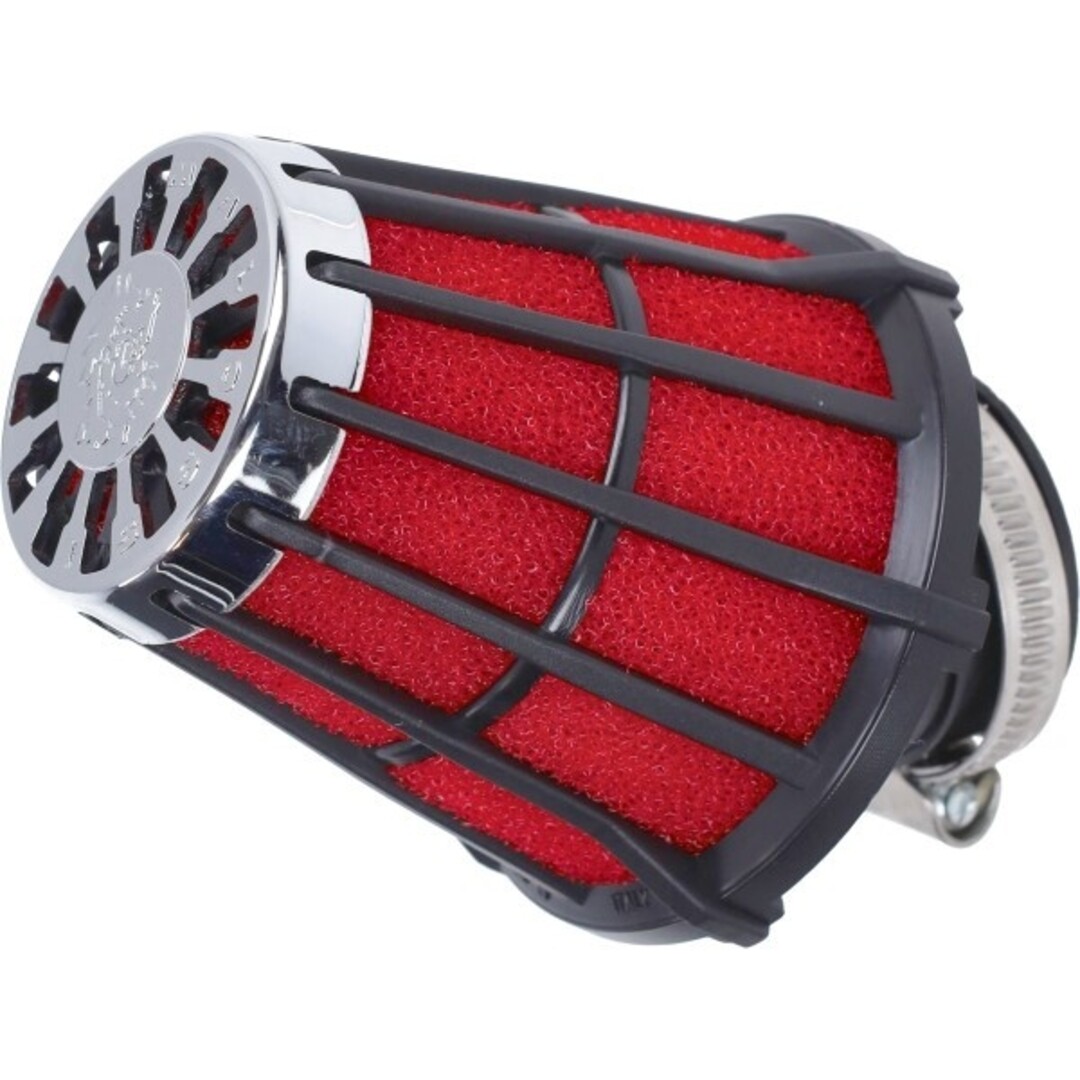 Malossi powerfilter malossi e5 schuin phbn-phva 38mm zwart/rood 047593.50