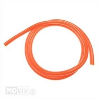 BENZINESLANG 5x8 NEON ORANJE PVC 100cm