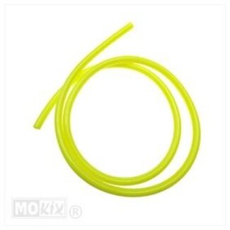 BENZINESLANG 5x8 GEEL PVC 100cm SUPERTEC