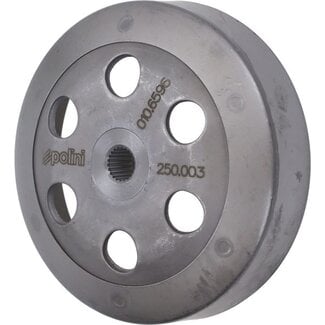 Gilera runner koppelinghuis polini speed bell 107mm past op sco piaggio 2t, sco piaggio 4T, vespa 250.003