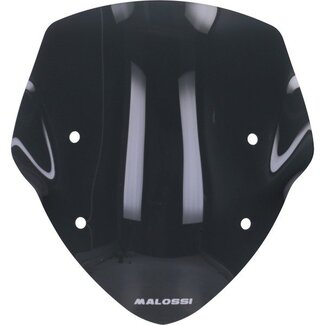 Piaggio windscherm malossi euro-4/5 sport 44cm smoke past op mp3-350cc, mp3-400cc 4518351b