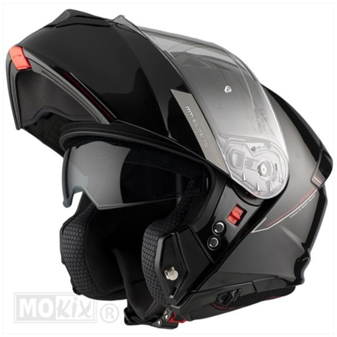 HELM GENESIS SV SYSTEEM MAT ZWART XL