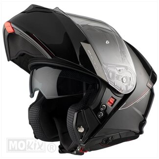 HELM GENESIS SV SYSTEEM MAT ZWART XL