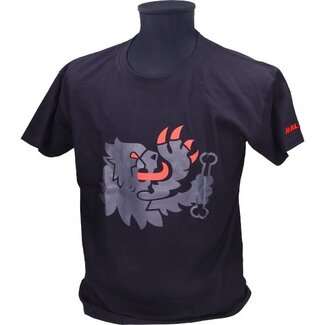 t-shirt malossi leeuw L zwart 4114651.b5
