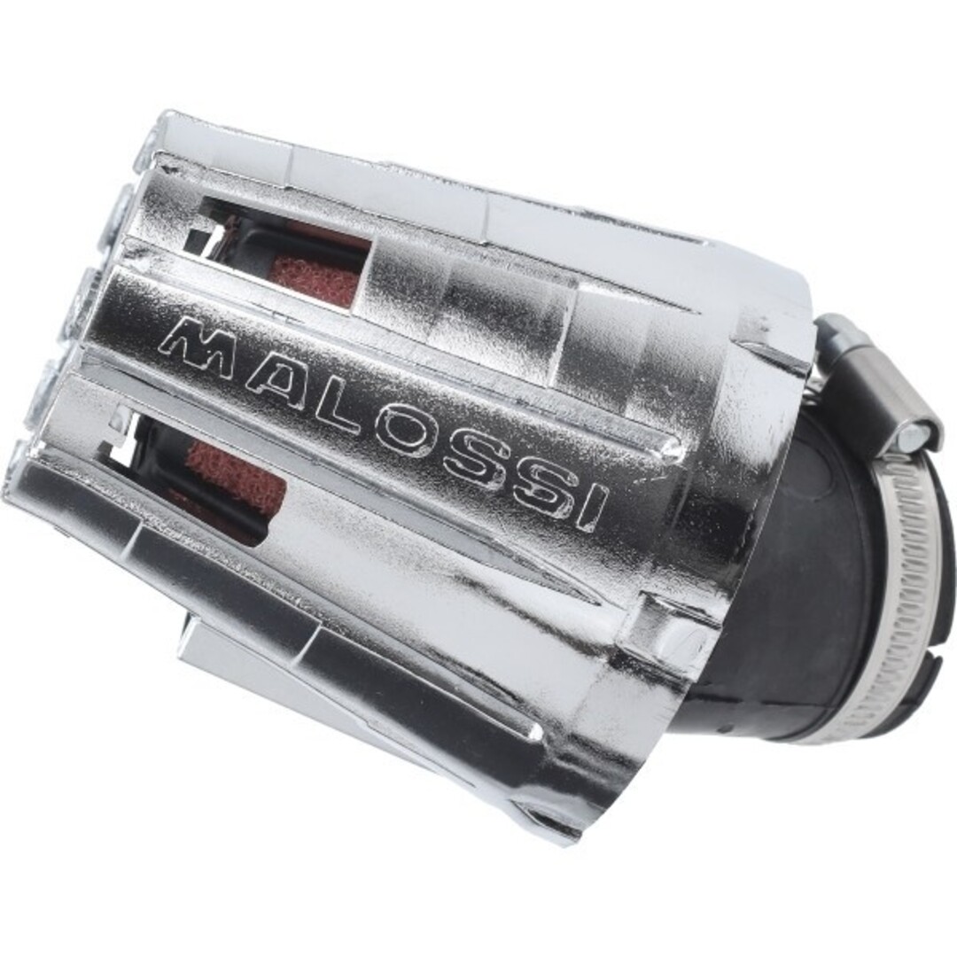 Malossi powerfilter malossi E5 38mm chroom past op runner 180cc 2t 043296.w0