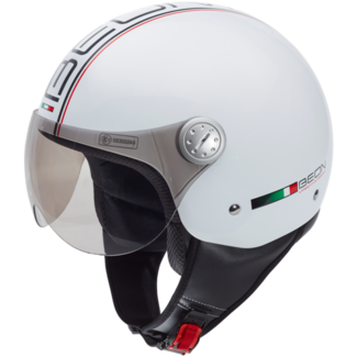 Beon BEON DESIGN wit helm XS – light smoke vizier