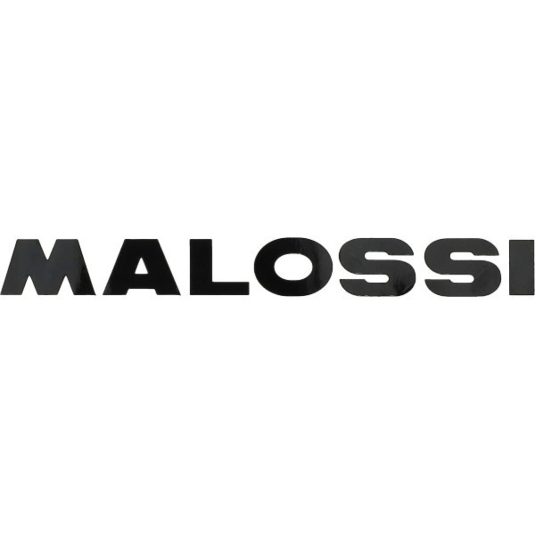 Malossi sticker malossi woord [malossi] 14cm zwart 339776