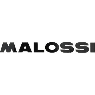 Malossi sticker malossi woord [malossi] 14cm zwart 339776