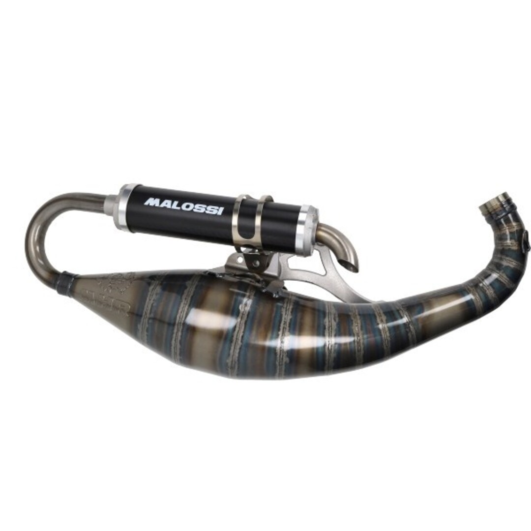 Malossi uitlaat cpl malossi mhr testa rossa 100cc 52mm zwart past op sco piaggio 2t 3219999