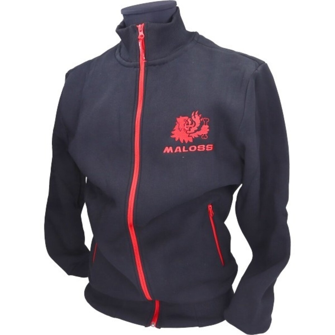 sweater malossi met rits XL zwart 4118542.60