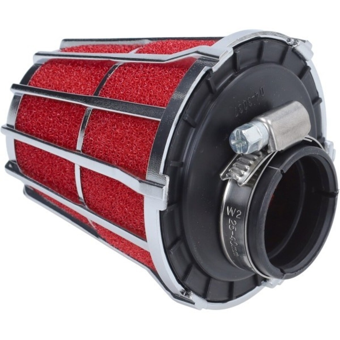 Malossi powerfilter malossi e5 phbg 32mm rood chroom 042412.k0