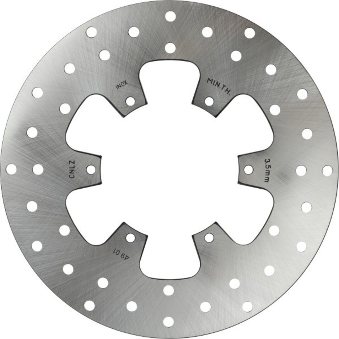 Piaggio remschijf Piaggio origineel euro-4/5+ ABS voor 258mm past op mp3 500cc, mp3 530 HPE, mp3-300cc, mp3-310cc, mp3-400cc 1c000681