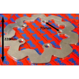 remschijf DMP wave achter 220mm past op rs1999, tzr