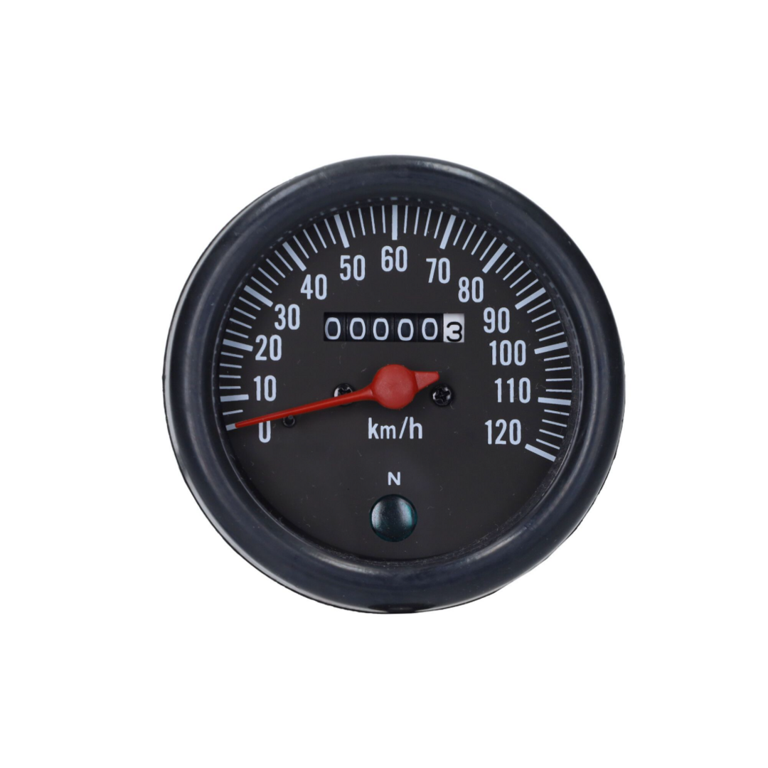 Yamaha Kilometerteller klok origineel model 120km/u chroom voor Yamaha FS1