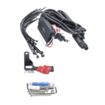 Draadloze LED verlichtingsset 12V 50W – inclusief afstandsbediening en montagekit – geschikt voor scooter, bromfiets en motorfiets – set van 2 lampen