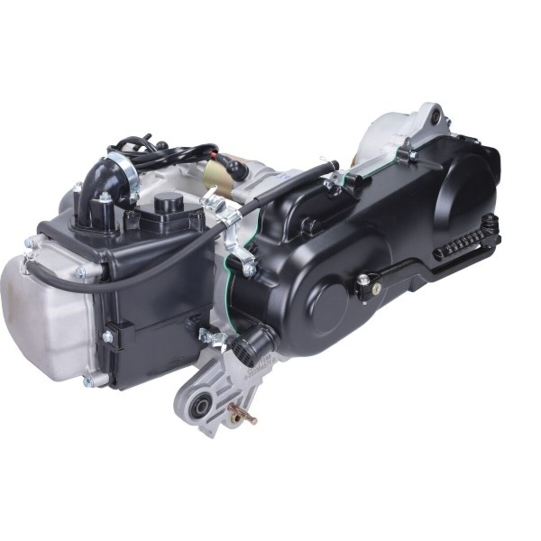 Origineel GY6 Compleet Motorblok 12 Inch Korte As – Kymco Agility 12i, BTC, China 4T, Peugeot Kisbee, Sym Orbit & Fiddle 2