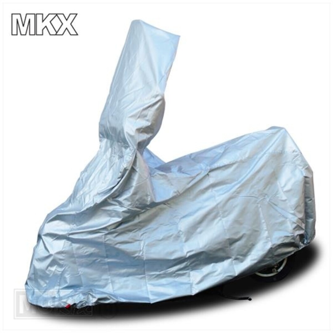 SCOOTER HOES MKX GRIJS (WINDSCHERM) PVC 190x65x200