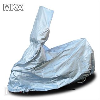 SCOOTER HOES MKX GRIJS (WINDSCHERM) PVC 190x65x200