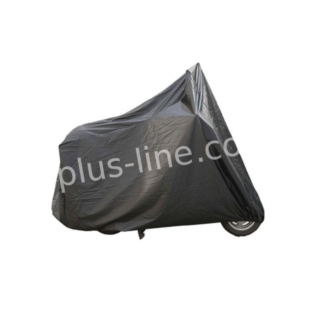 Aplus zwarte scooterhoes maat M+ – geschikt voor scooters met windscherm