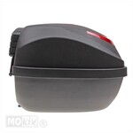 TOPKOFFER KXM RR 31L ZWART 40x39x30cm MET RUGSTEUN