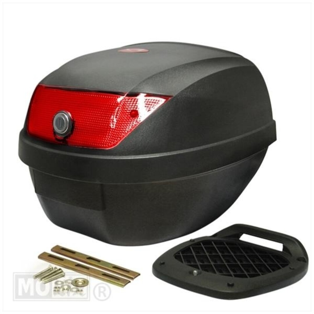 TOPKOFFER KXM RR 28L ZWART + SLEDE 38.5x38.5x29.0