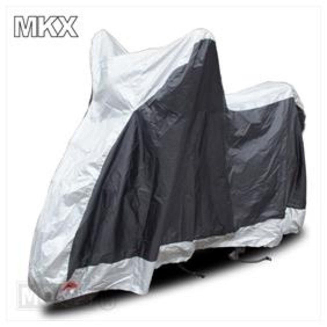 MKX beschermhoes zwart/grijs – PVC scooterhoes 200x32x120cm
