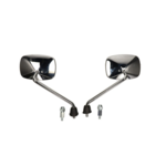 La Souris spiegelset e-keur vierkant vespa S chroom