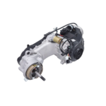 Motorblok compleet 10 inch lange as China LX model/Sco GY6/Sco China 4T – 4-takt, met dubbele schokdempers, zonder carburateur