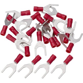 Kabelstekker vork M8 (25 stuks)