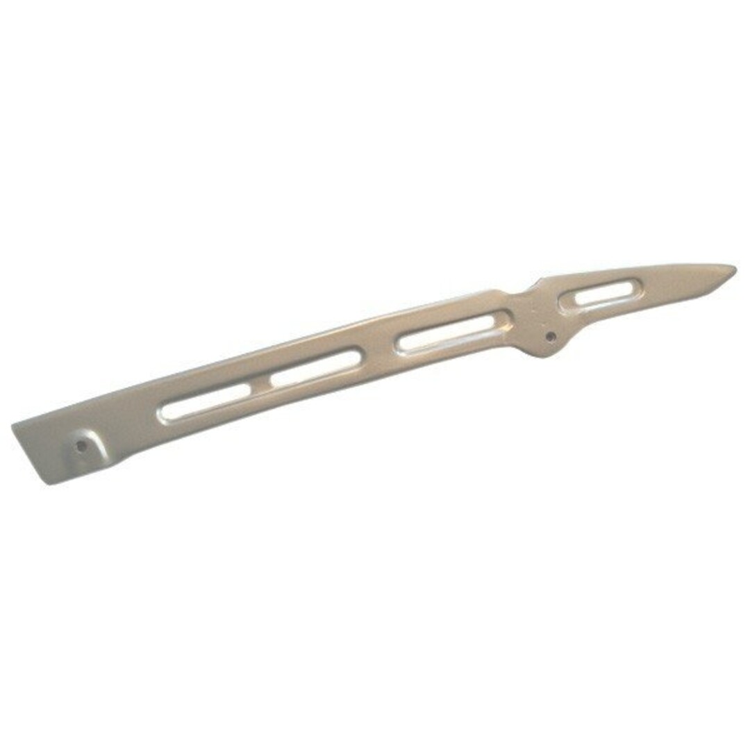 Yamaha FS1 Zilverkleurige kettingrand voor Yamaha FS1 – kettingbeschermer passend op originele bevestiging