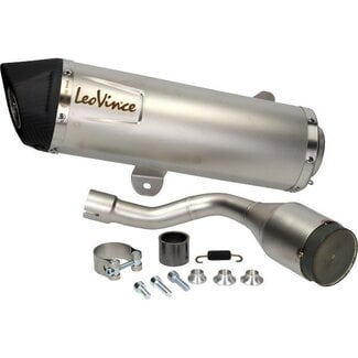 uitlaat cpl Leovince e-keur Evo E-keur alu/carbon past op gts 300 (euro4) 14316ek