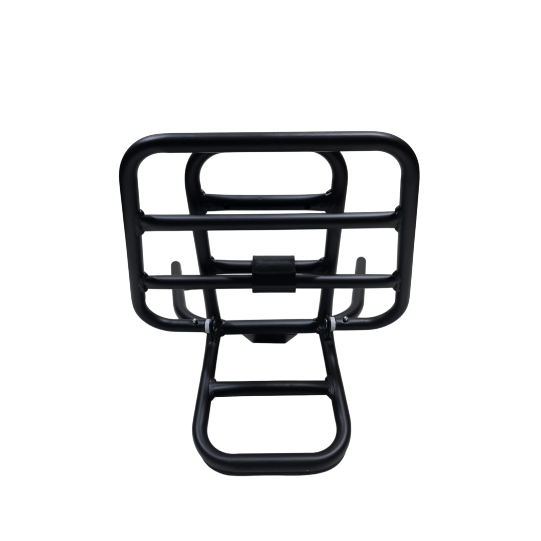 Klapbare achterdrager matzwart geschikt voor IVA E-GO S5 elektrische scooter